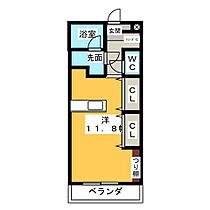 ロゼック大高  ｜ 愛知県名古屋市緑区定納山１丁目（賃貸マンション1R・3階・34.80㎡） その2