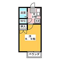 グリーンハイツなるみＡ棟  ｜ 愛知県名古屋市緑区鳴海町字雷（賃貸アパート1K・2階・26.49㎡） その2