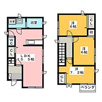 アトランティック荒子川　Ｃ棟  ｜ 愛知県名古屋市港区善進本町（賃貸テラスハウス3LDK・2階・81.14㎡） その2