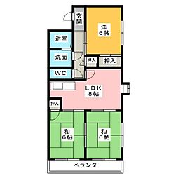 🉐敷金礼金0円！🉐スカイコーポ森