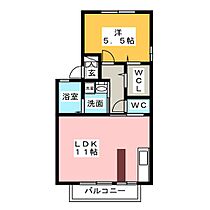 ウィルＫ  ｜ 愛知県名古屋市港区福田２丁目（賃貸アパート1LDK・1階・40.99㎡） その2