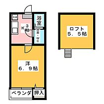 グラッセ  ｜ 愛知県名古屋市港区正保町７丁目（賃貸アパート1K・2階・20.99㎡） その2