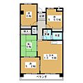 第三グランドハイツ服部4階6.0万円