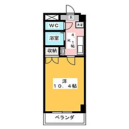 EXCELLENCE 1Kの間取図画像