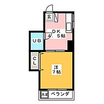 光ビル  ｜ 愛知県名古屋市名東区高社１丁目（賃貸マンション1K・3階・21.04㎡） その2