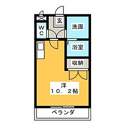 間取図画像 ワンルーム
