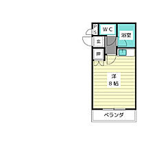 Ｍクワトロ  ｜ 愛知県名古屋市名東区高針台１丁目（賃貸マンション1R・1階・23.00㎡） その2