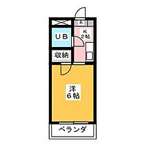 プチ・メゾンやまだ  ｜ 愛知県長久手市打越（賃貸マンション1K・2階・18.23㎡） その2