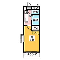 サンアップロイヤルガーデンＰａｒｔII  ｜ 愛知県日進市北新町二段場（賃貸マンション1K・3階・22.00㎡） その2