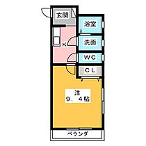 グレイスフル杁が池  ｜ 愛知県長久手市喜婦嶽（賃貸マンション1K・2階・28.99㎡） その2