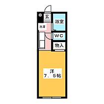 K　BOX  ｜ 愛知県長久手市山野田（賃貸マンション1R・1階・22.20㎡） その2