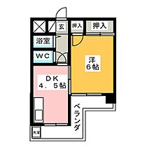 秀美寮  ｜ 愛知県長久手市山野田（賃貸マンション1DK・2階・23.00㎡） その2