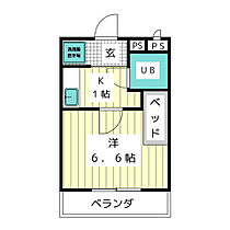 エイトハイムムサシ  ｜ 愛知県長久手市武蔵塚（賃貸マンション1K・3階・18.90㎡） その2