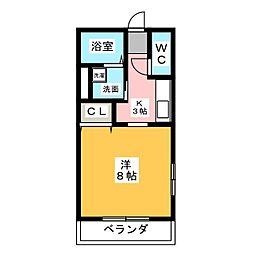 レトアMT 1Kの間取図画像