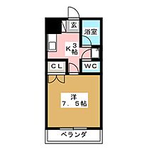 メゾン朋友  ｜ 愛知県名古屋市天白区塩釜口２丁目（賃貸マンション1K・1階・25.20㎡） その2