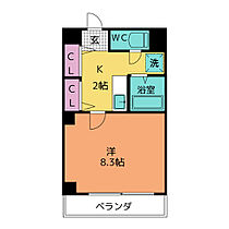 ルミエール植田  ｜ 愛知県名古屋市天白区植田西１丁目（賃貸マンション1K・2階・25.20㎡） その2