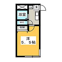 ユニハウス八事館  ｜ 愛知県名古屋市天白区表山２丁目（賃貸マンション1K・2階・18.00㎡） その2