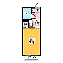 フローラル・ヴィラ  ｜ 愛知県名古屋市天白区植田西１丁目（賃貸アパート1K・2階・19.61㎡） その2