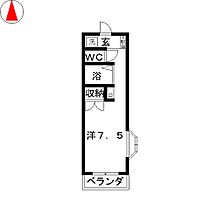 ハイツ名和  ｜ 愛知県名古屋市天白区元八事４丁目（賃貸マンション1R・3階・22.05㎡） その2