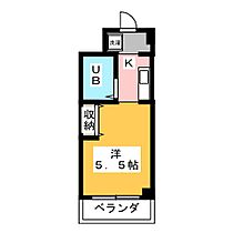 サンクレール  ｜ 愛知県名古屋市天白区一本松１丁目（賃貸マンション1R・2階・17.72㎡） その2