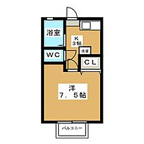 ＢＥＬＬＡＩＲ　ＡＮＮＥＸ  ｜ 愛知県名古屋市天白区一本松１丁目（賃貸アパート1K・2階・23.40㎡） その2