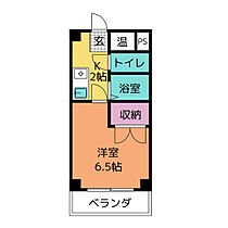 アートハウスＫ  ｜ 愛知県名古屋市天白区御幸山（賃貸マンション1R・1階・21.74㎡） その2