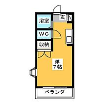 コーポうるおい  ｜ 愛知県名古屋市天白区塩釜口１丁目（賃貸マンション1R・3階・20.00㎡） その2