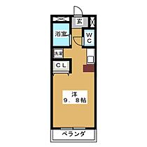 ハイツこんどう  ｜ 愛知県名古屋市天白区大坪２丁目（賃貸マンション1R・2階・24.80㎡） その2