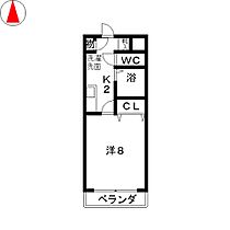 ラヴィール八幡山  ｜ 愛知県名古屋市天白区八幡山（賃貸マンション1K・1階・24.00㎡） その2