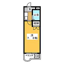 ウインズ植田  ｜ 愛知県名古屋市天白区大坪１丁目（賃貸マンション1K・2階・20.00㎡） その2