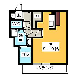間取図画像 ワンルーム