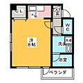 ハッピーヒルズ平野5階3.8万円