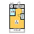 第二池場ハウス4階2.8万円