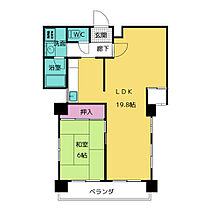 むつみハイツ  ｜ 愛知県名古屋市天白区原４丁目（賃貸マンション1LDK・3階・57.25㎡） その2