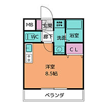 アムールMINERVA  ｜ 愛知県名古屋市天白区平針３丁目（賃貸マンション1R・3階・24.30㎡） その2