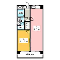 エスポワール平針  ｜ 愛知県名古屋市天白区平針２丁目（賃貸マンション1LDK・3階・52.90㎡） その2