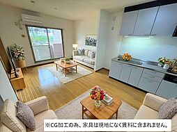 水野マンション 2階2LDKのリビング/ダイニング