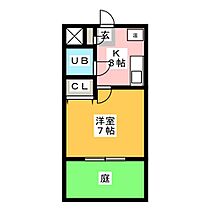 コーポソレイユ  ｜ 愛知県名古屋市天白区元植田３丁目（賃貸マンション1K・1階・19.87㎡） その2