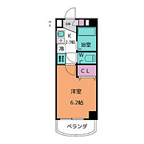 アパートメントハウスフォーナイン  ｜ 愛知県名古屋市天白区原４丁目（賃貸マンション1K・6階・19.60㎡） その2