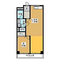 森山ハイツ  ｜ 愛知県名古屋市天白区保呂町（賃貸マンション1LDK・2階・53.46㎡） その2