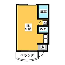 ヴァンベール植田  ｜ 愛知県名古屋市天白区横町（賃貸マンション1R・4階・22.44㎡） その2