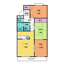 ドミール藤井  ｜ 愛知県名古屋市天白区梅が丘５丁目（賃貸マンション3LDK・3階・65.96㎡） その2