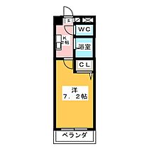 Ｂｅｅクレスト原  ｜ 愛知県名古屋市天白区原２丁目（賃貸マンション1K・4階・21.00㎡） その2