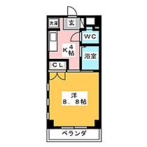 エクセレンスハドー  ｜ 愛知県名古屋市天白区保呂町（賃貸マンション1K・3階・25.92㎡） その2