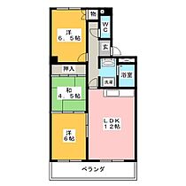 ヒルズシンフォニー  ｜ 愛知県名古屋市天白区元植田１丁目（賃貸マンション3LDK・2階・63.00㎡） その2