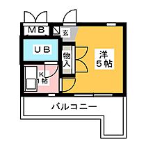 リバーサイド植田  ｜ 愛知県名古屋市天白区焼山１丁目（賃貸マンション1K・1階・16.55㎡） その2