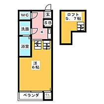 ハーモニーテラス原ＩＶ  ｜ 愛知県名古屋市天白区原２丁目（賃貸アパート1K・1階・20.41㎡） その2