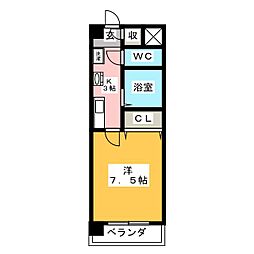 間取図画像 1K
