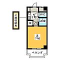ドゥエルハウス植田3階3.4万円