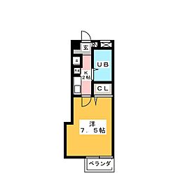 間取図画像 1K